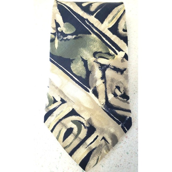 Van Heusen 417 ~ ITALIAN Silk Neck Tie - Picture 3 of 9